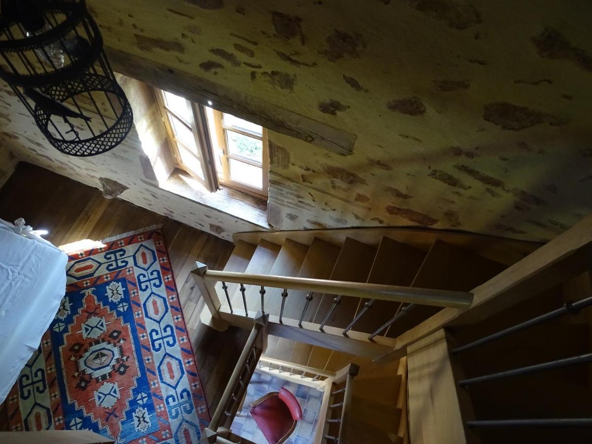 Bed and Breakfast L'Abrejou Le Donjon Exterior foto