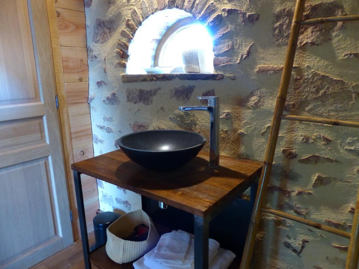 Bed and Breakfast L'Abrejou Le Donjon Exterior foto